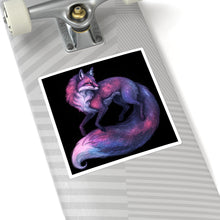 Load image into Gallery viewer, Galaxy Fox Square Sticker
