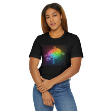 Load image into Gallery viewer, Prism Glitter Turtle Graphic T-Shirt
