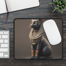 Load image into Gallery viewer, Ancient Egyptian Cat Mouse Pad, Gaming Desk Mat, Unique Gift for Gamers, Home
