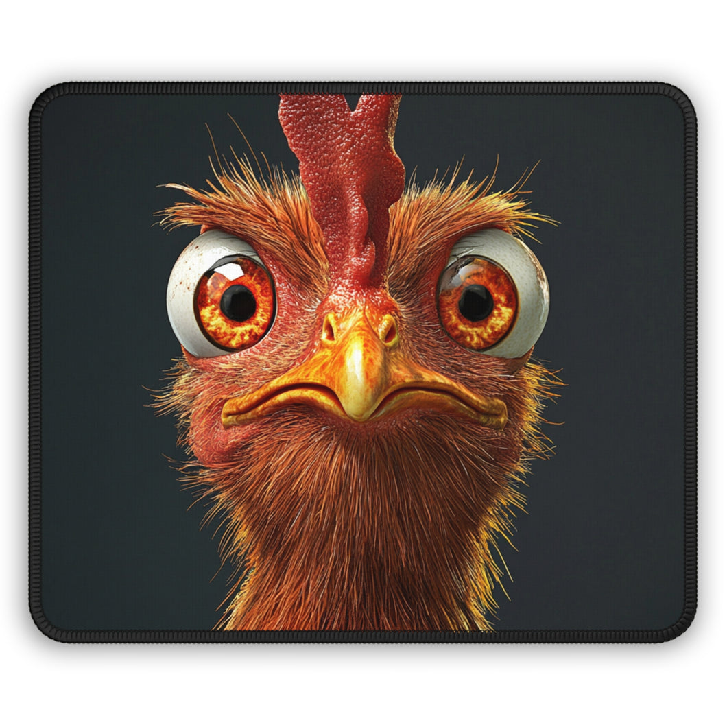 Crazy Chicken Gaming Mouse Pad