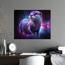 Load image into Gallery viewer, Cosmic Otter Poster
