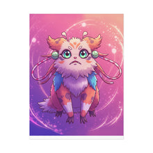 Load image into Gallery viewer, Whimsical Cosmic Creature Poster
