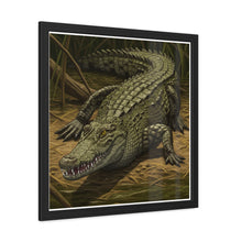 Load image into Gallery viewer, Alligator Framed Poster

