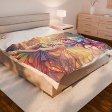 Load image into Gallery viewer, Fairy Velveteen Plush Blanket

