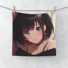 Load image into Gallery viewer, Cute Anime Girl Face Towel
