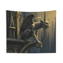 Load image into Gallery viewer, Gothic Gargoyle Wall Tapestry
