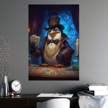 Load image into Gallery viewer, Mystic Penguin Tarot Poster
