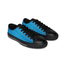 Load image into Gallery viewer, Abstract Blue Comic Women&#39;s Sneakers
