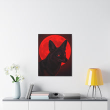 Load image into Gallery viewer, Bloodmoon Jackal Canvas
