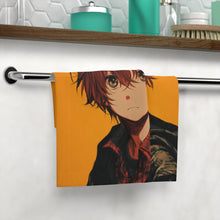 Load image into Gallery viewer, Cute Orange Anime Boy Face Towel
