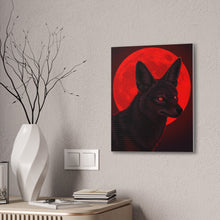 Load image into Gallery viewer, Bloodmoon Jackal Canvas
