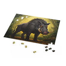 Load image into Gallery viewer, Wild Boar Forest Puzzle
