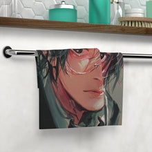 Load image into Gallery viewer, Anime Moody Glasses Boy Face Towel
