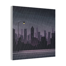 Load image into Gallery viewer, Rainy Cityscape Canvas Art

