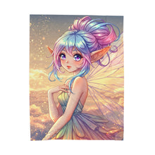 Load image into Gallery viewer, Fairy Velveteen Plush Blanket
