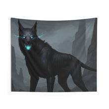Load image into Gallery viewer, Ghost Wolf Wall Tapestry

