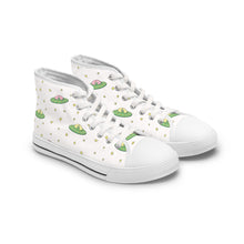 Load image into Gallery viewer, Alien Spaceship Women&#39;s High Top Sneakers
