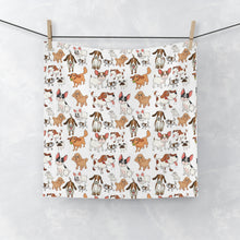 Load image into Gallery viewer, Adorable Dog Pattern Face Towel - Perfect for Pet Lovers
