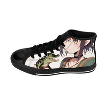 Load image into Gallery viewer, Anime Girl with Crocodile Women's Classic Sneakers
