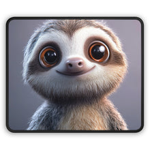 Load image into Gallery viewer, Adorable Sloth Gaming Mouse Pad - Perfect for Gamers and Animal Lovers
