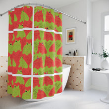 Load image into Gallery viewer, Amazing Grumpy Toads Shower Curtains
