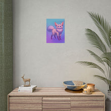 Load image into Gallery viewer, Pastel Magical Fennec Fox Poster
