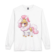 Load image into Gallery viewer, Kawaii Regal Unicorn Long Sleeve Tee
