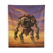 Load image into Gallery viewer, Dustbound Nomad Golem Indoor Wall Tapestry
