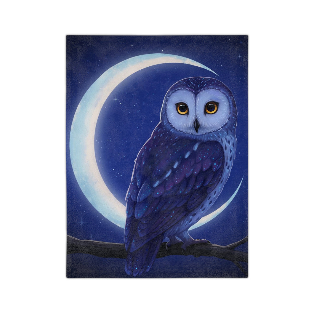 Moonlight Owl Blanket