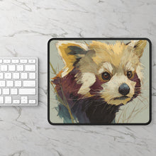 Load image into Gallery viewer, Red Panda Portrait Gaming Mouse Pad
