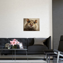 Load image into Gallery viewer, Cute Close-Up Gerbil Poster
