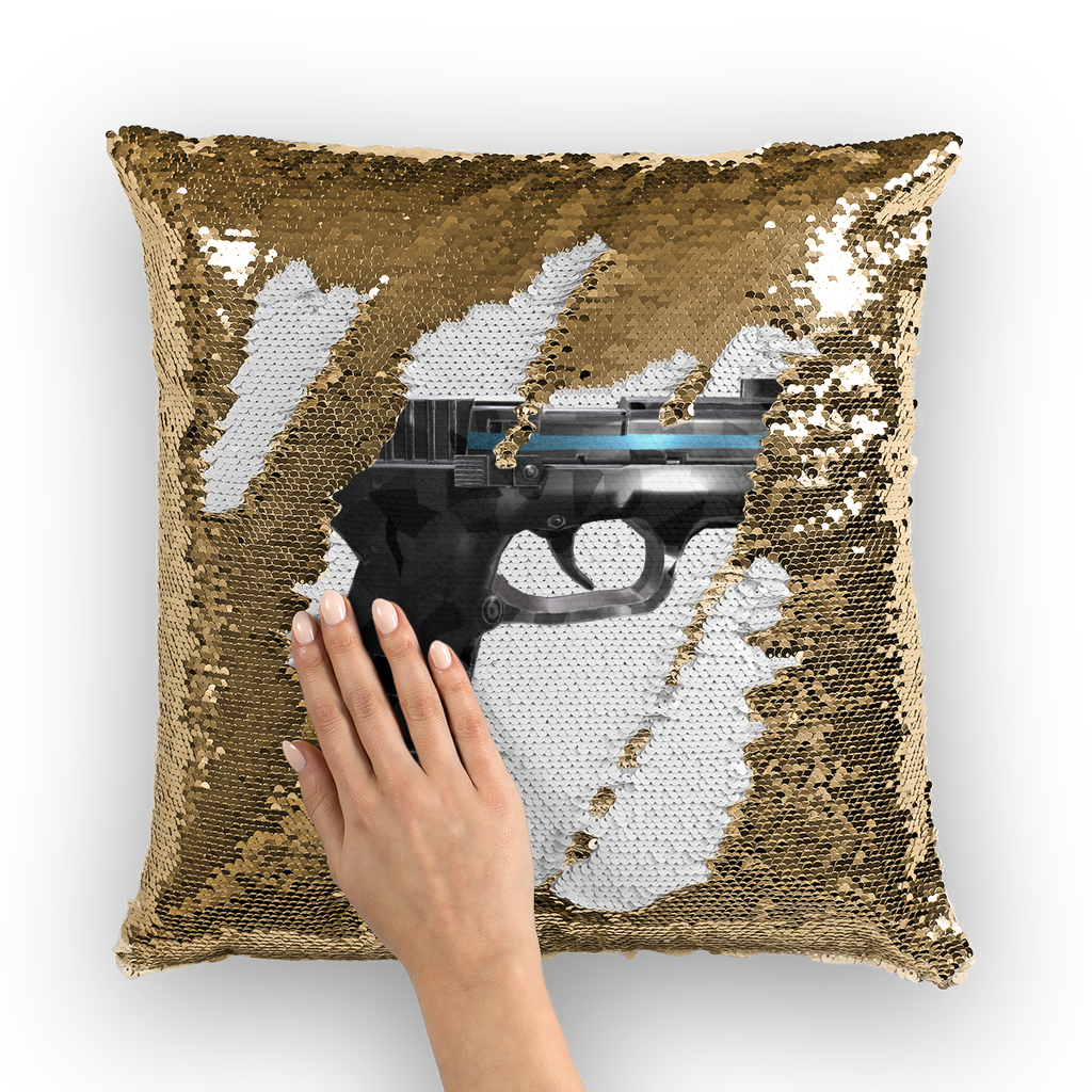 22 Calibur Sequin Cushion Cover