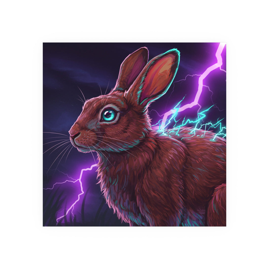 Electric Rabbit Rabits Electric Rabbit Poster – Marick Booster