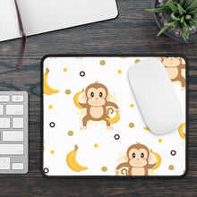 Load image into Gallery viewer, Adorable Monkey Gaming Mouse Pad, Cartoon Desk Accessory, Gamer Gift, Fun
