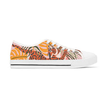 Load image into Gallery viewer, Abstract Tiger Women&#39;s Low Top Sneakers
