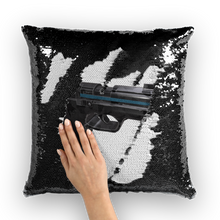 Load image into Gallery viewer, 22 Calibur Sequin Cushion Cover
