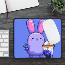 Load image into Gallery viewer, Purple Bunny with Bubble Tea Gaming Mouse Pad
