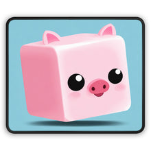 Load image into Gallery viewer, Kawaii Cube Pig Gaming Mouse Pad
