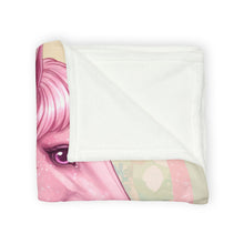 Load image into Gallery viewer, Pink Unicorn Throw Blanket
