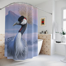 Load image into Gallery viewer, Crowned Crane Shower Curtain
