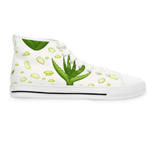 Load image into Gallery viewer, Aloe Vera Women&#39;s High Top Sneakers
