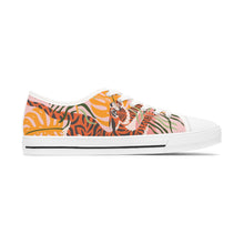 Load image into Gallery viewer, Abstract Tiger Women&#39;s Low Top Sneakers
