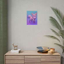 Load image into Gallery viewer, Pastel Magical Fennec Fox Poster
