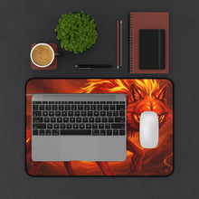Load image into Gallery viewer, Fiery Wolf Desk Mat

