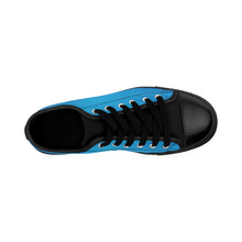 Load image into Gallery viewer, Abstract Blue Comic Women&#39;s Sneakers
