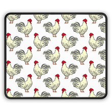 Load image into Gallery viewer, Adorable Red and White Chicken Gaming Mouse Pad
