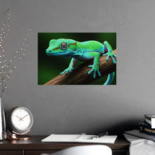 Load image into Gallery viewer, Tropical Gecko Matte Poster
