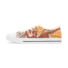 Load image into Gallery viewer, Abstract Tiger Women&#39;s Low Top Sneakers
