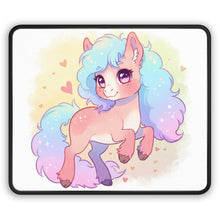 Load image into Gallery viewer, Pastel Kawaii Pony Gaming Mouse Pad
