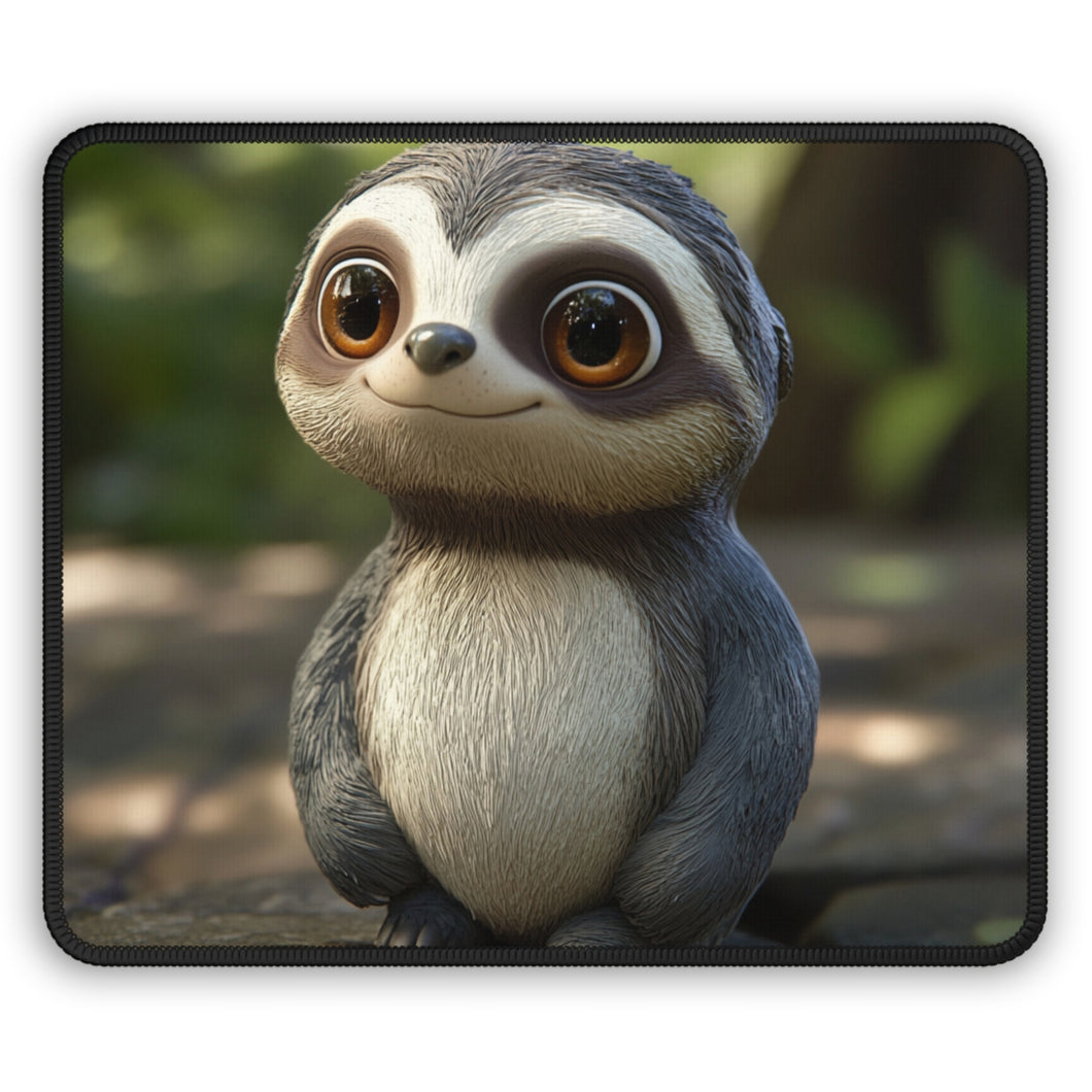 Adorable Sloth Gaming Mouse Pad - Cute Desk Accessory for Gamers